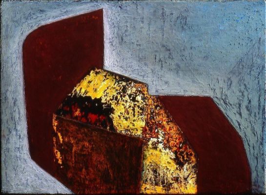 Technique mixte sur toile marouflée - 40/50cm